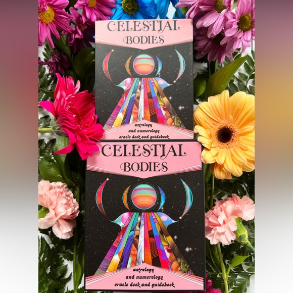 CELESTIAL BODIES ORACLE DECK w/ LEARNING TOOL + GUIDEBOOK (ALTAR SIZE) - Picture 2 of 16